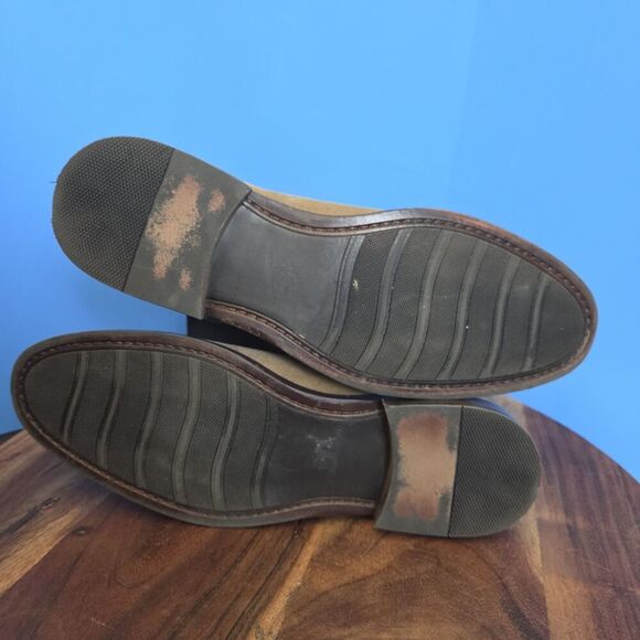 Crown Vintage Glory 2 Chelsea Boot Suede Taupe/Camel Men's 10 - Picture 8 of 11